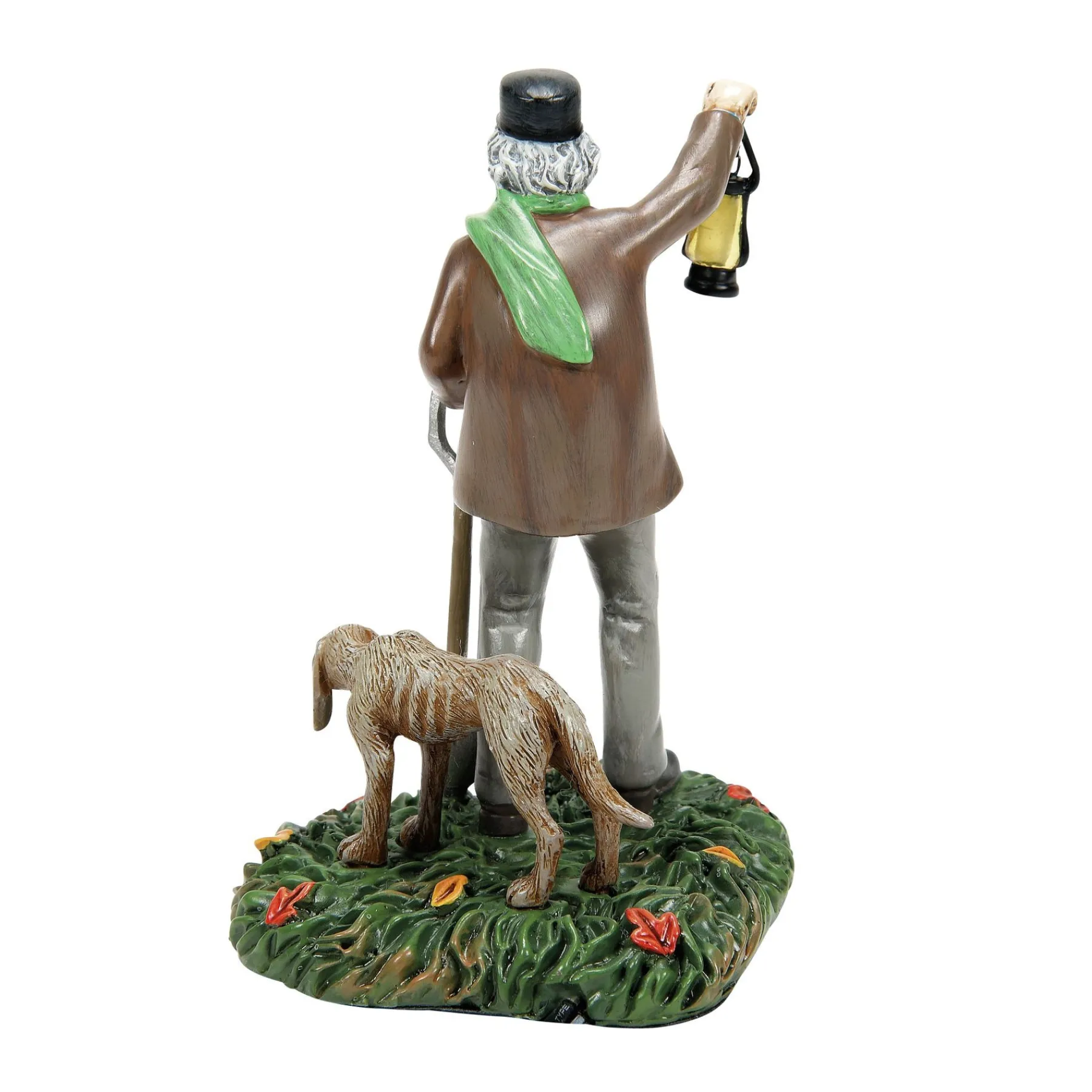 Department 56 Snow Village Halloween|Silas Crump & His Dog, Bones