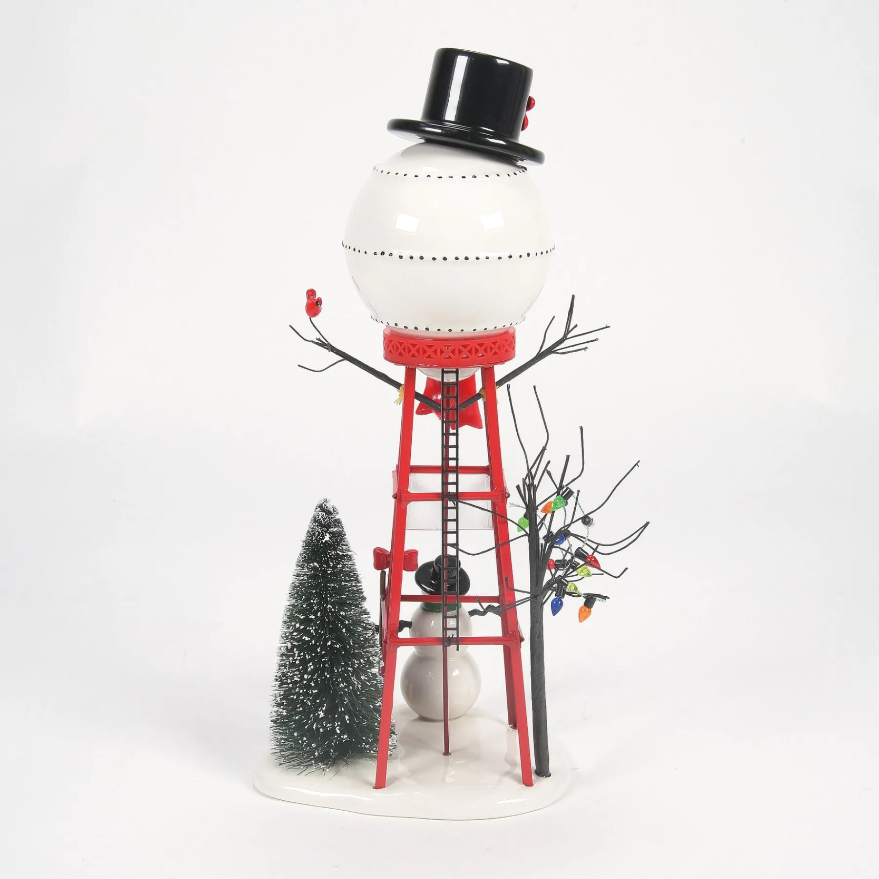 Department 56 Village Accessories|Snowman Watertower