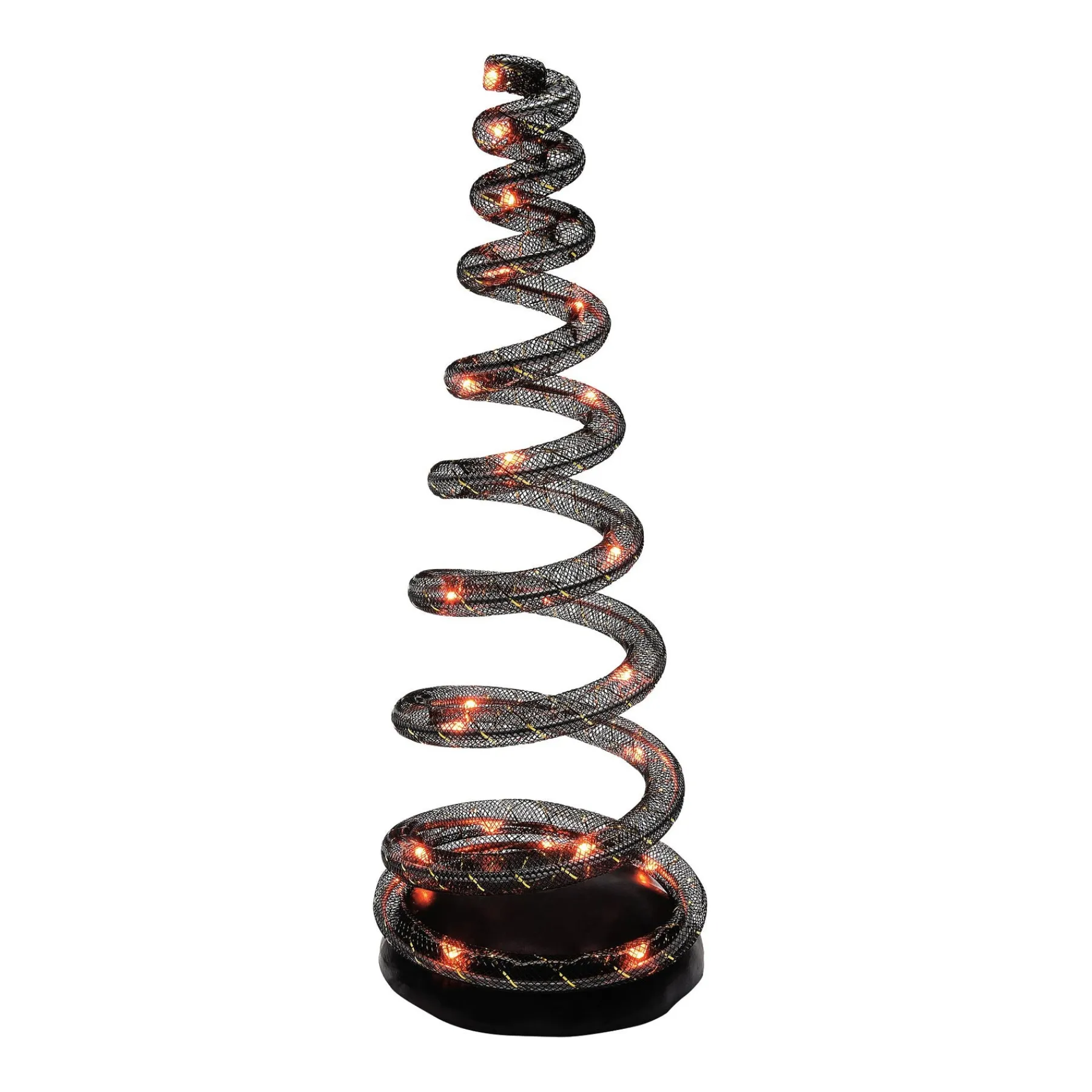 Department 56 Halloween Village Accessories|Spiralight LED Tree Orange