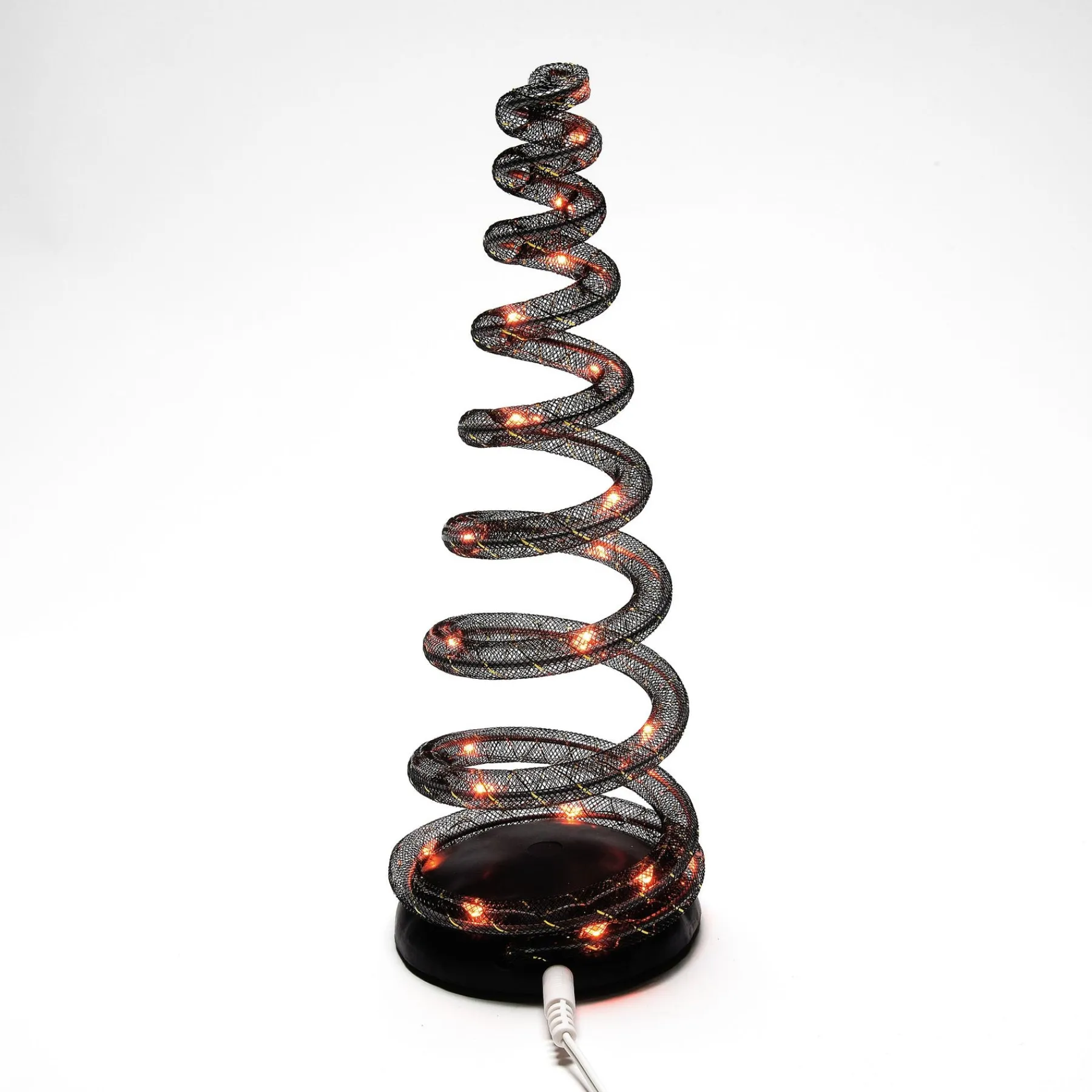 Department 56 Halloween Village Accessories|Spiralight LED Tree Orange