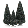 Department 56 Village Accessories|Twinkling Lit Trees Green