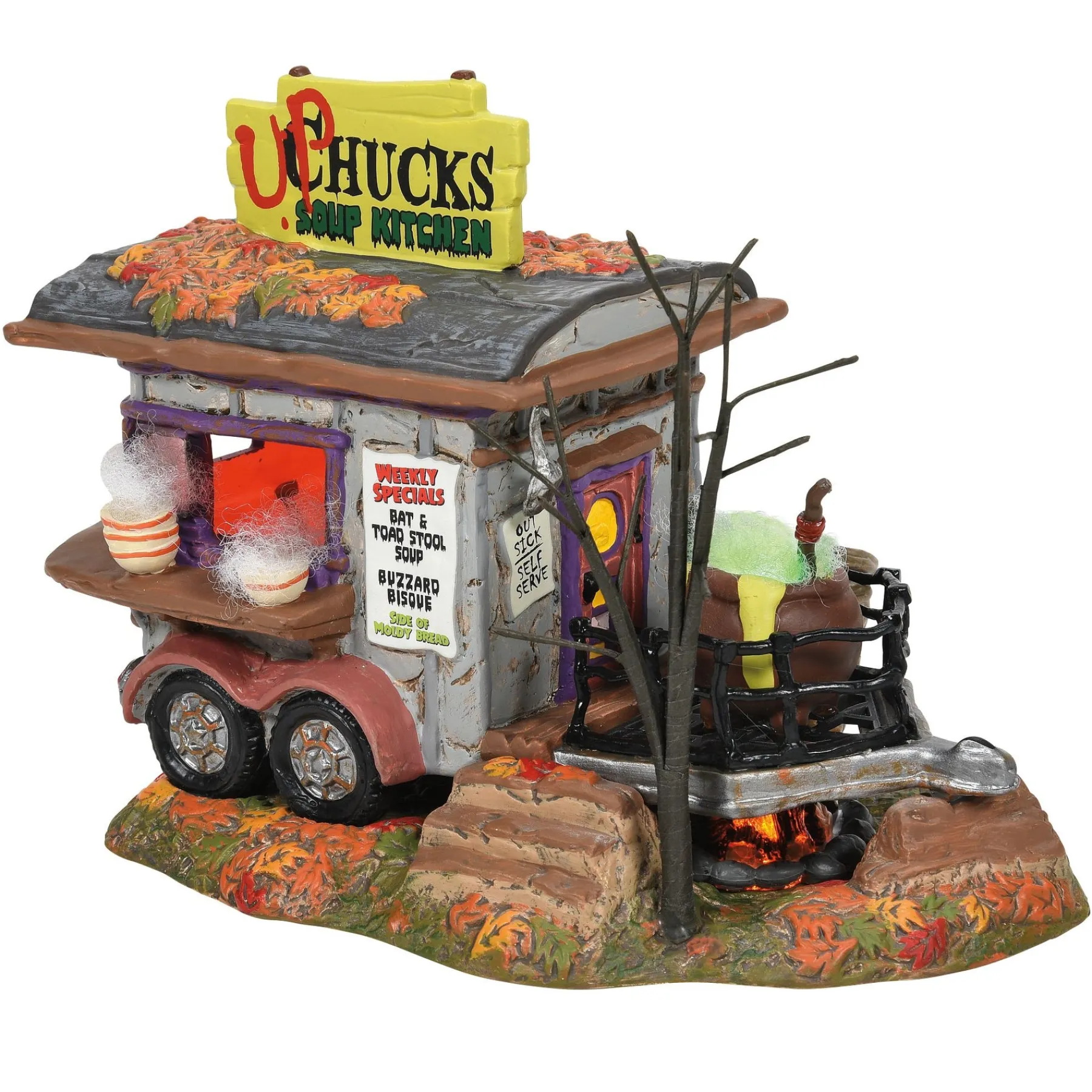 Department 56 Snow Village Halloween|Upchuck's Soup Kitchen