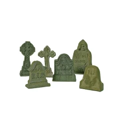 Department 56 Halloween Village Accessories|Village Tombstones