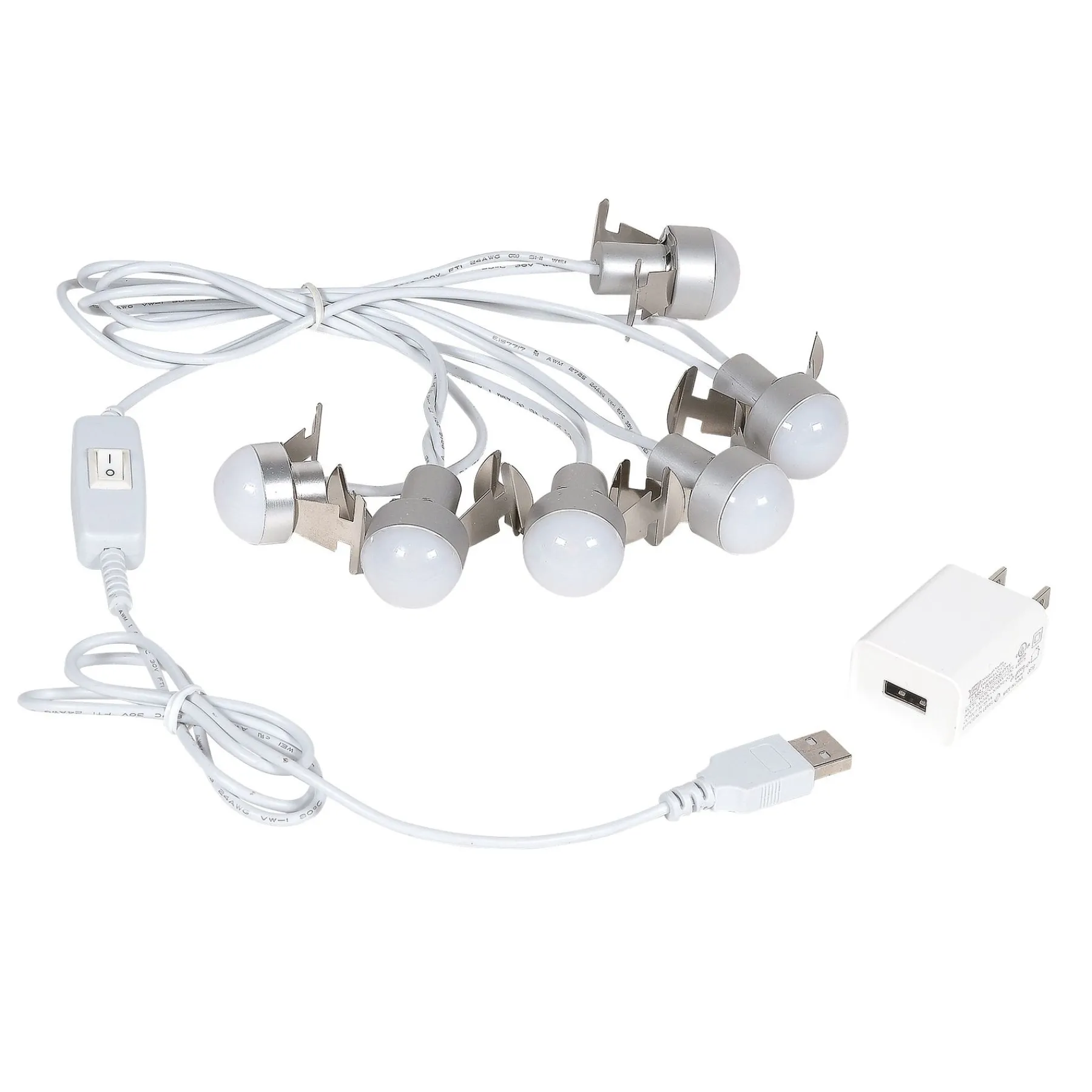 Department 56 Village Accessories|Village USB LED 6 Light Set