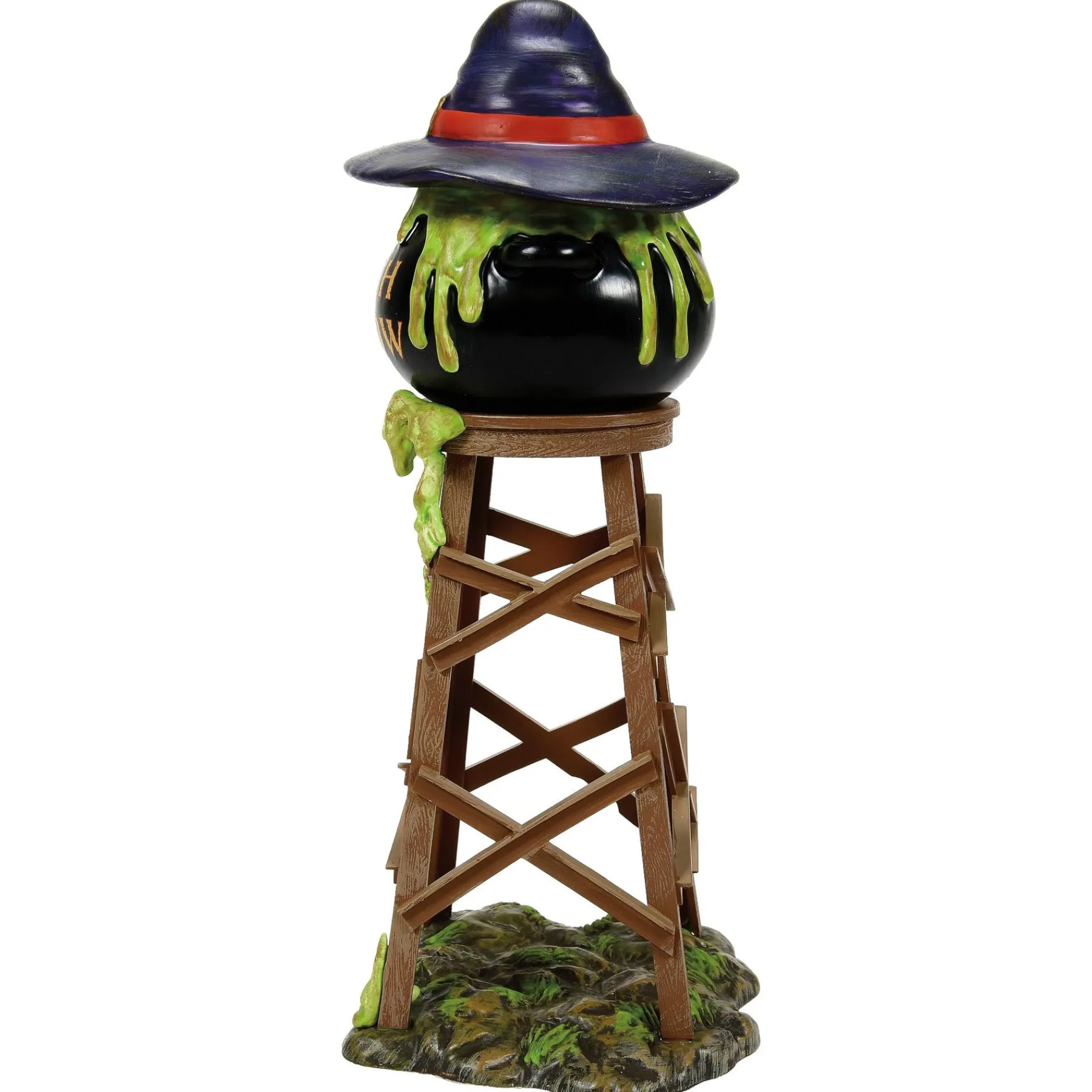 Department 56 Snow Village Halloween|Witch Hollow Watertower