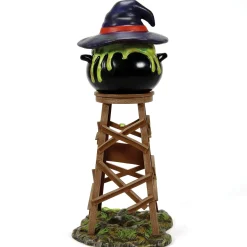 Department 56 Snow Village Halloween|Witch Hollow Watertower