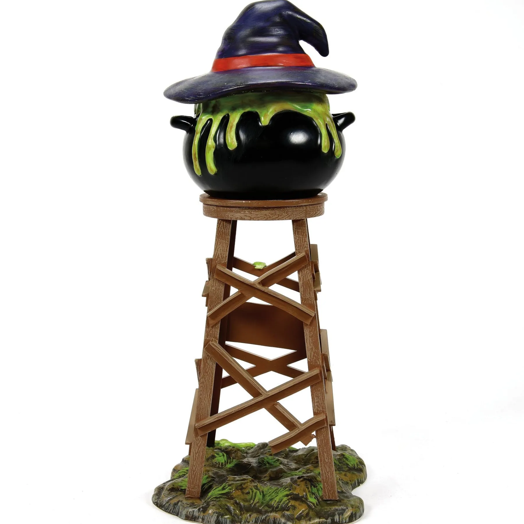 Department 56 Snow Village Halloween|Witch Hollow Watertower