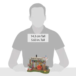 Department 56 The Original Snow Village|Xmas Vac Selling The Bait Shop
