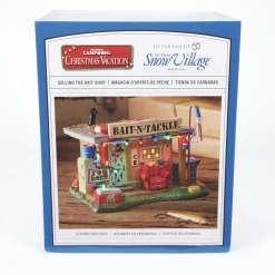 Department 56 The Original Snow Village|Xmas Vac Selling The Bait Shop