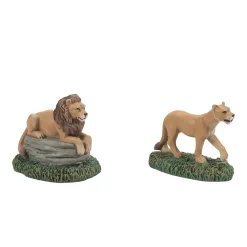 Department 56 Village Accessories|Zoological Gardens Lions st2
